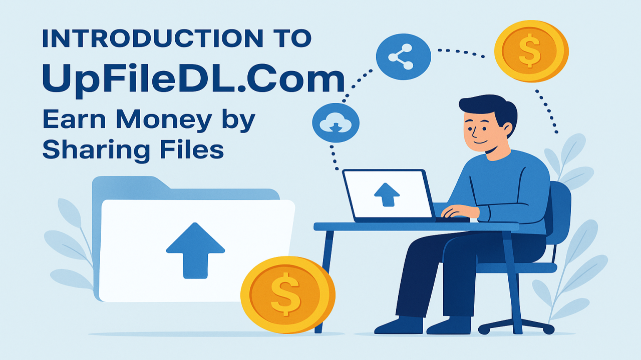 Introduction to UpFileDL.Com – Earn Money by Sharing Files